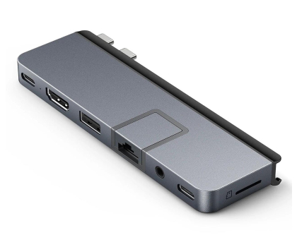 Akcesoria Hyper HyperDrive DUO PRO 7-in-2 USB-C Hub gray